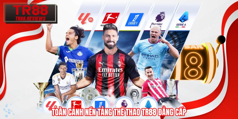 Toàn cảnh nền tảng thể thao TR88 đẳng cấp Toàn cảnh nền tảng thể thao TR88 đẳng cấp